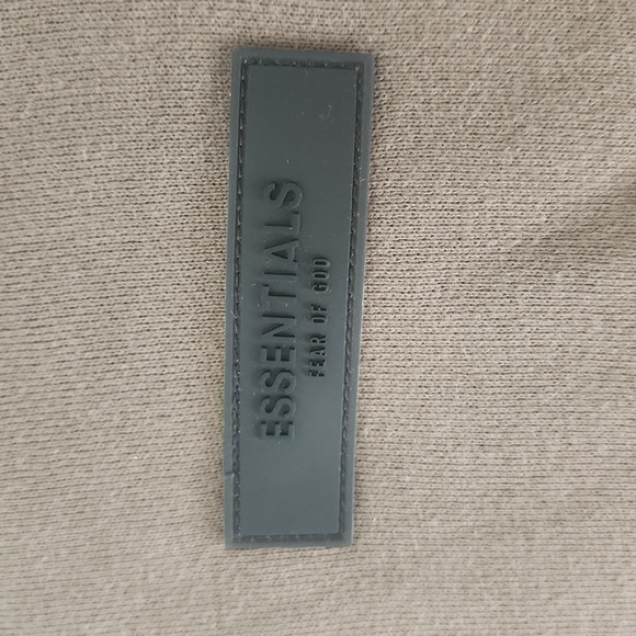 Fear of God Essentials Brown Full Zip Sweater - Picture 5 of 7